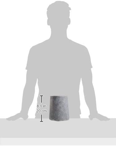 Hydrofarm HGDB1NH Dirt Pot Flexible Fabric, Grey, 1 Gallon Portable Planter, 1 gal (Pack of 2)