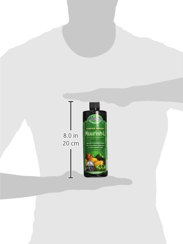 MICROBE LIFE HYDROPONICS Nourish-L Liquid Conditioner, Stimulator to Enhance Plant Nutrient Absorption for Fruits & Vegetables, Use with Any Feeding Systems Including Hydroponics or Soil, 16 Ounces