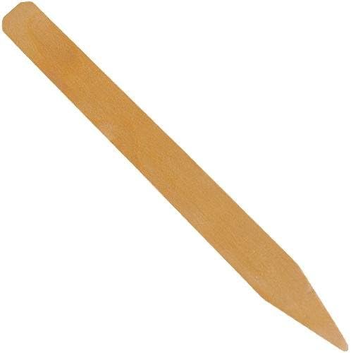 Wood Plant Pot Stakes, Bundle of 250 Stakes, 10 x 7/8 Inch (Natural)