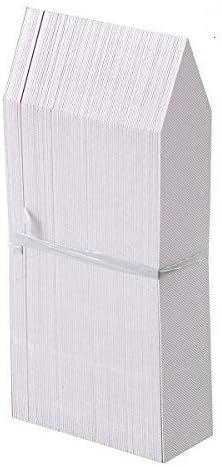 500 Pcs 4 Inch Plastic Plant Nursery Garden Labels Pot Marker Garden Stake Tags White,Box of 500