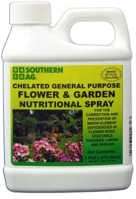 Southern Ag Chelated General Purpose Flower & Garden Nutritional Spray, 16oz – Pint