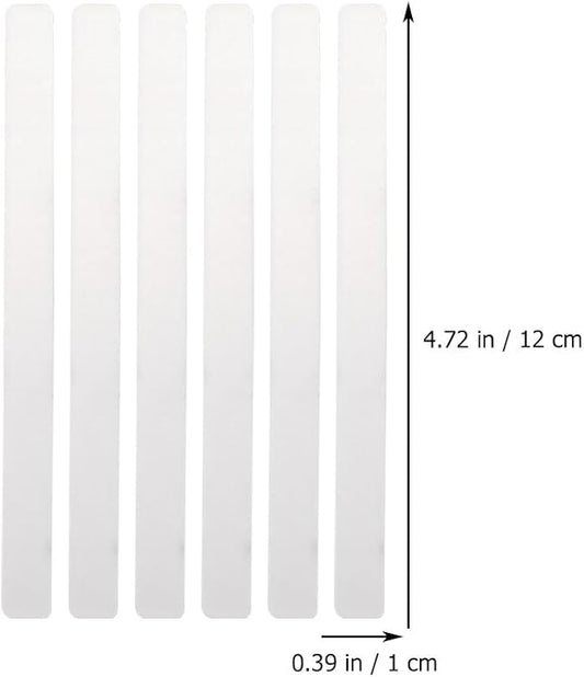 Garneck 72Pcs Acrylic Plant Labels DIY Garden Markers Waterproof Plant Tags Flower Id Stakes for Gardening Identifying Labels