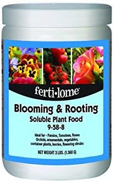 Fertilome Blooming & Rooting Soluble Plant Food 9-59-8, 3 Pounds