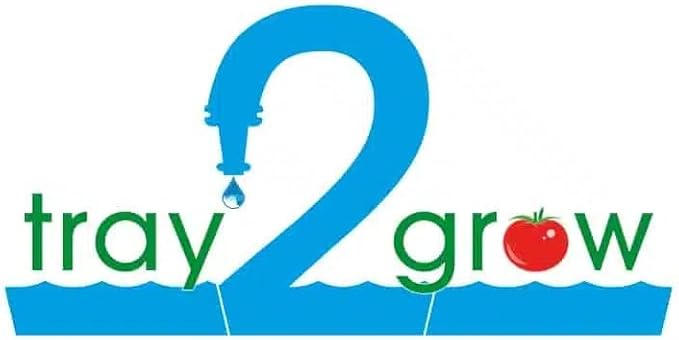 AutoPot Tray2Grow System - Standard Tray2Grow with No Tank - Self-Watering, Gravity-Fed Hydroponic Indoor System, Black