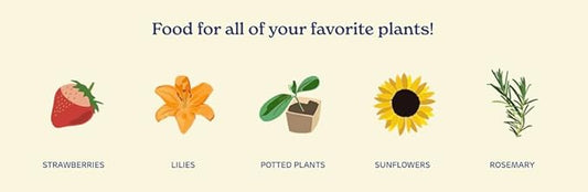 True Organic All Purpose Plant Food – Organic Fertilizer for Fruits, Vegetables, Flowers, and Herbs – 25lb Bag Covers 544 sq. ft.