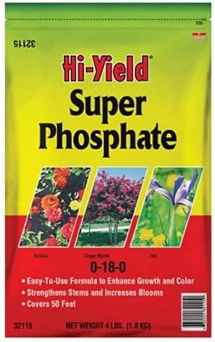 32115 Fertilome Hi Yield Super Phosphate Plant Fertilizer, 4-Pound