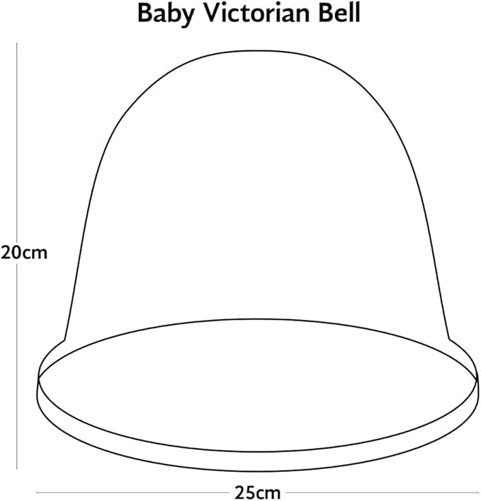 Tierra Garden 50-1110 Haxnicks Victorian Bell Plant Protector, Baby, 3-Pack