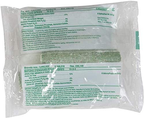 Easy Gardener Jobe's 02010 Tree & Shrub Fertilizer Spikes, 5 Bag (Fоur Расk)