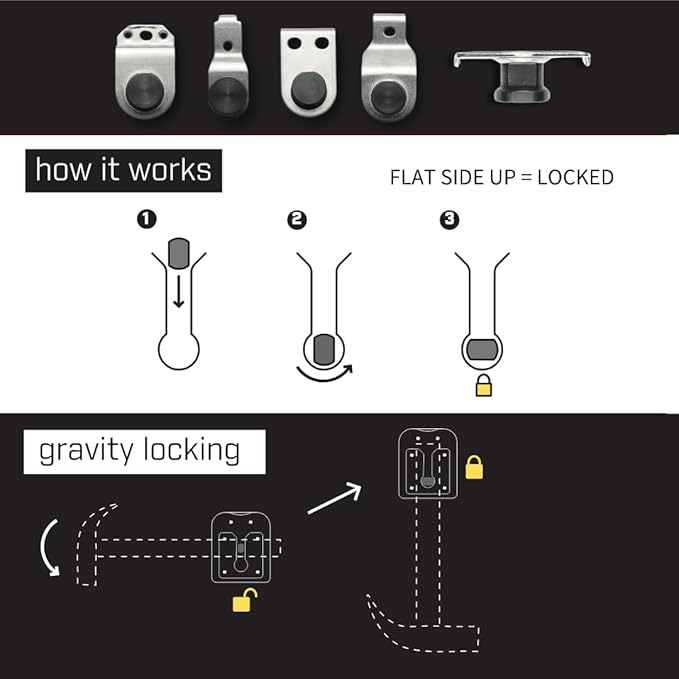PinPal Pro | Universal Tool Holster - Gravity Locking Clip-On Tool Belt Holder for Drills, Impacts, and Other Tools