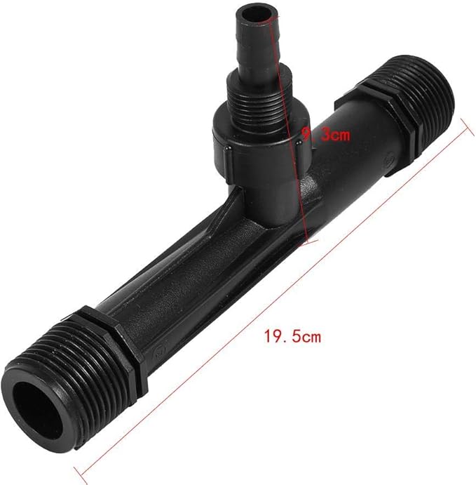 Irrigation Venturi Fertilizer Injectors Device Garden Water Tube, Mixer Injectors Agriculture Irrigation Plastic Tube Agriculture Tool Watering Kit.(1/2" 3/4” 1” Inch)