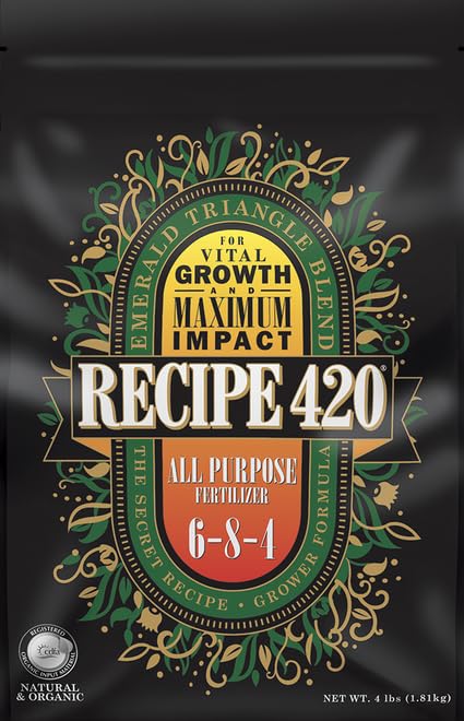 EB Stone Recipie 420 Organic All-Purpose Fertilizer 6-8-4,4lb.