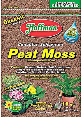 Hoffman A H /Good Earth 15503 Sphagnum Peat Moss, 10-Qts. - Quantity 66