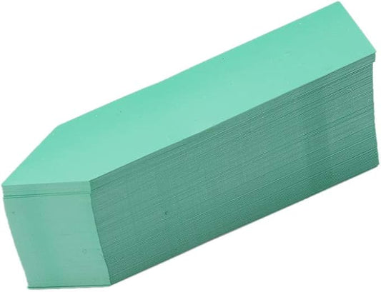100 Pcs Plastic Plant Seed Labels Pot Marker Nursery Garden Stake Tags (Green)