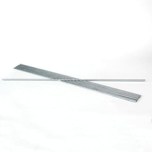 16 inch Galvanized Metal Plant Stakes for Indoor Plants and Outdoor Plants (10 Pcs)