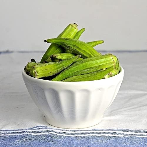Seeds Green Okra Bamia (Lady's Finger) Non GMO Vegetable for Planting