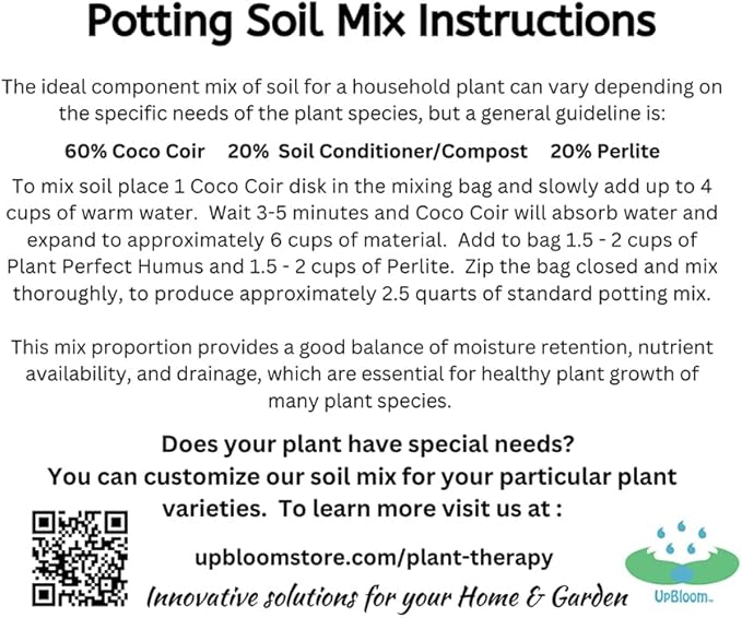UpBloom - Plant Therapy Kit for Indoor Potting, Repotting and General Household Plant Care