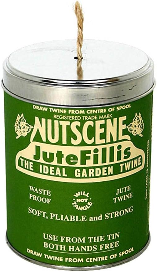 Bosmere K815N Nutscene Tin of Twine, 3-Ply, 492-Feet, Natural
