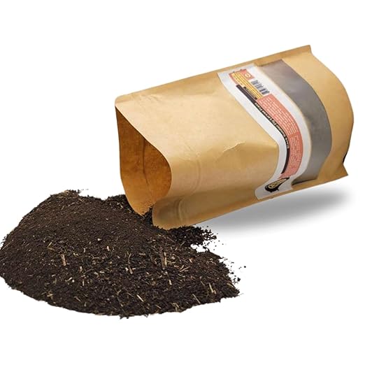 SCOTTY'S BUGS BSFL Insect Frass Organic Fertilizer, All-Purpose Plant Food for Houseplants, Gardens, Indoor Plants, Lawns, Vegetables, NPK 3-1-2, 8oz Pack