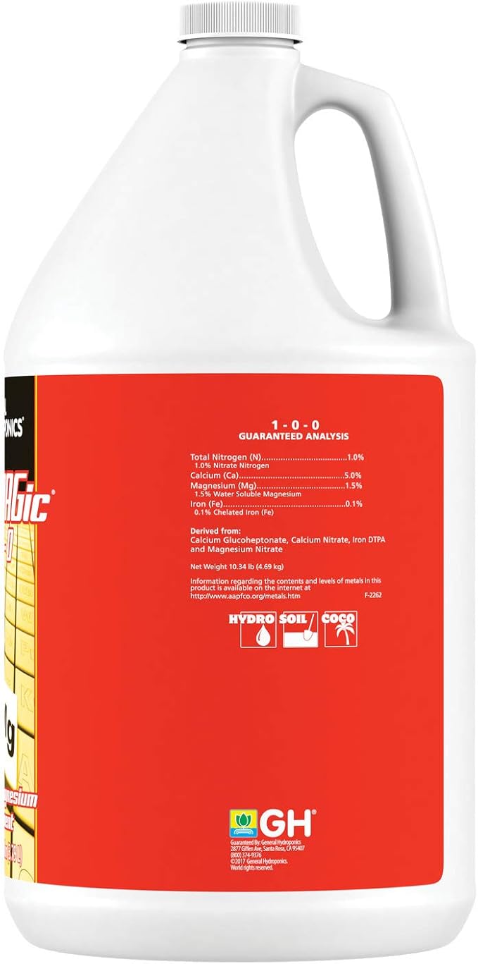 General Hydroponics CALiMAGic for Gardening, 1-Gallon