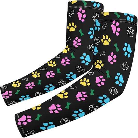 Binienty Unisex Arm Sleeves for Driving, Golf, Cycling, Sports, UV Protector Cooling Arm Sleeves Cover