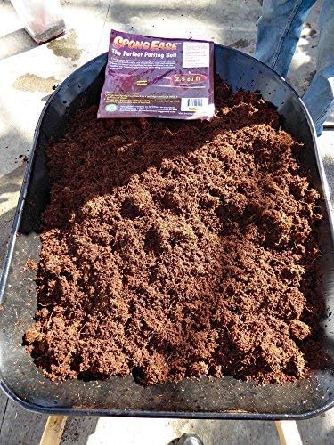Coconut Coir Compressed Block expands up to 18.7 Gallons (2.5 Cu Ft) - Ideal Growing Medium for Potting Mix - Healthy Roots, Healthy Plants and Bountiful Harvest (1 Pack)
