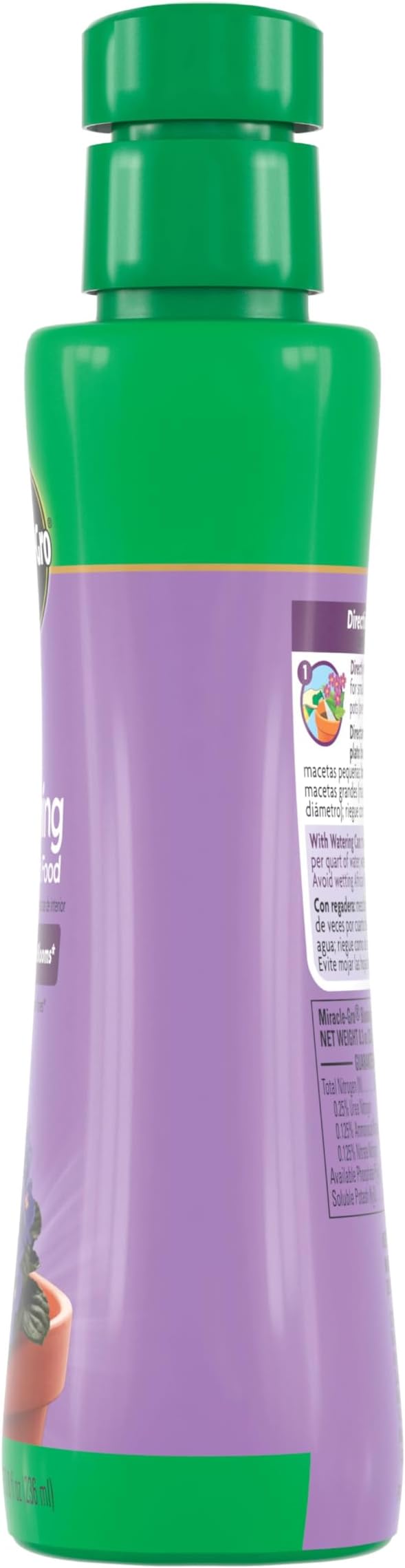 Miracle-Gro Blooming Houseplant Food, 8 oz., Plant Food Feeds All Flowering Houseplants Instantly, Including African Violets, 2 Pack