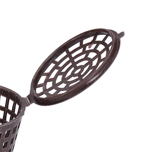 Atyhao Plastic Fertilizer Mesh Basket 20PCS Anti-Aging Bonsai Fertilizer Box with Lid for Planting Fertilization