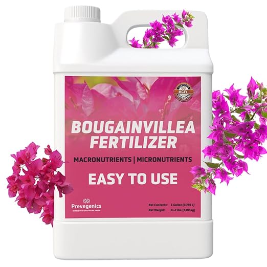 Bougainvillea Liquid Fertilizer | Improve Bloom Count and Quality of Bougainvillea | Easy to Use (1 Gallon)