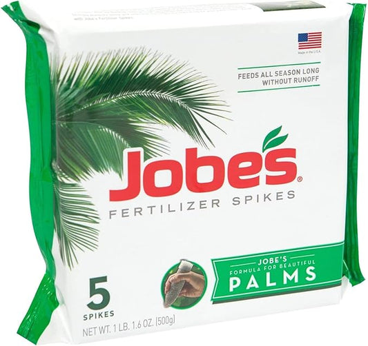 Jobe's 1010 Palm Tree Outdoor Fertilizer Food Spikes, 5-Pack by Jobe's
