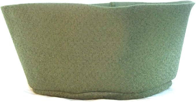 SMART POT NoCoco Liner Fabric Hanging Basket Liner 3 Pack (16 inch, Forest Green)