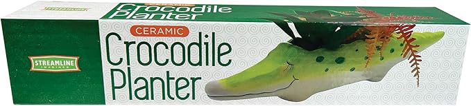 Streamline Imagined Crocodile Flower Planter Pot