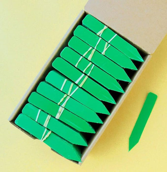 Hydrofarm Macore Co HGPMG1000 Plant Stake Labels, 4 x 5/8", Green