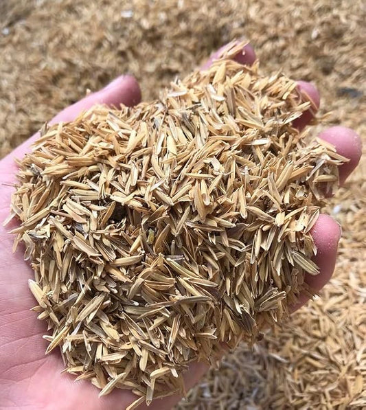 Gardenera Organic Rice Hulls - Improve Soil Texture and Nutrient Retention - Best for House Plants and Chicken Bedding - 1 Quart