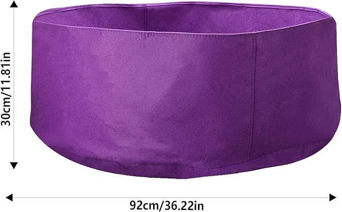 Garden Nonwoven Grow Bags of 50 Gallon,Extra Large Raised Planting Bed,Seedling Nursery Grow Bags,Aeration Fabric Pots,Fabric Grow Pots,for Training Fruits Vegetables and Flowers