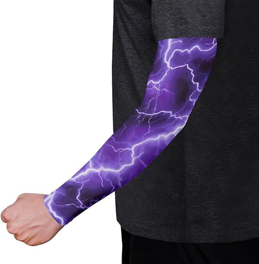 Binienty Unisex Arm Sleeves for Driving, Golf, Cycling, Sports, UV Protector Cooling Arm Sleeves Cover