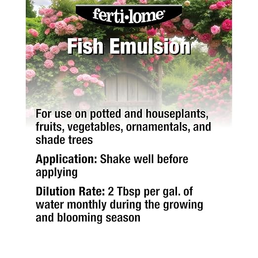 Fertilome (10614) Fish Emulsion Fertilizer 5-1-1 (1 gal)