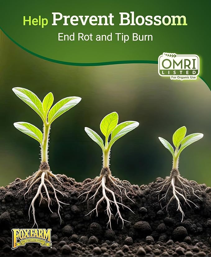 FoxFarm Cultivation Nation Cal-Mag for Plants - Prevent Calcium & Magnesium Deficiency, Blossom End Rot & Tip Burn - OMRI Listed for Organic Gardening - 4-0-0, 3% Calcium, 1% Magnesium - 1-Gallon