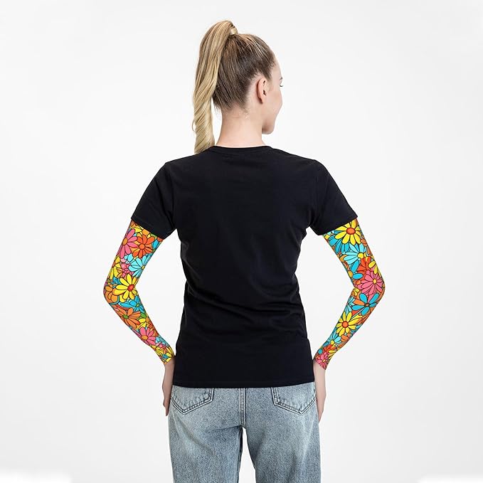 Arm Sleeves Outdoor Garden Sports Cooling Sun Sleeve for Women Men Farm