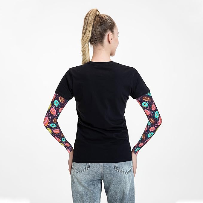 Arm Sleeves Outdoor Garden Sports Cooling Sun Sleeve for Women Men Farm