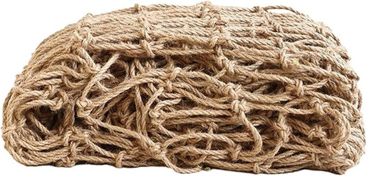 Plant Support Netting Jute Twine Trellis Outdoor Grow Party Indoor/Outdoor Ceiling Decor 3mm Mesh for Climb Plant Vegetables Vine Veggie, 1Mx5M