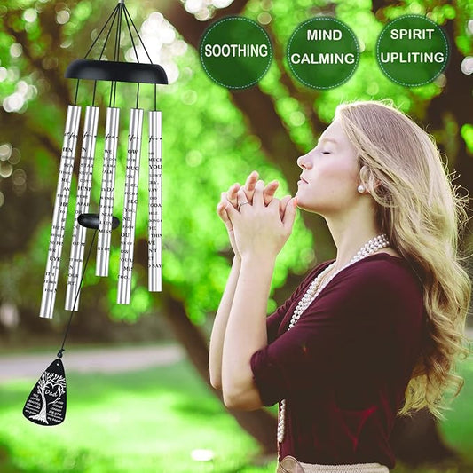 Bereavement Memorial Sympathy Gifts for Loss of Dad Father, Memorial Sympathy Wind Chimes for Loss of Father Sympathy Gift, in Memory of Dad Loved One Gifts Ideas
