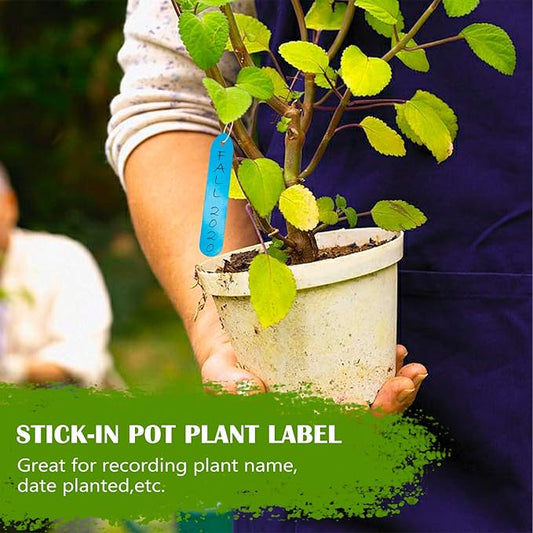 Plant Labels 500 Pcs 4 Inch Garden Markers Plant Tags Re-Usable Garden Labels Stakes (Multicolored)