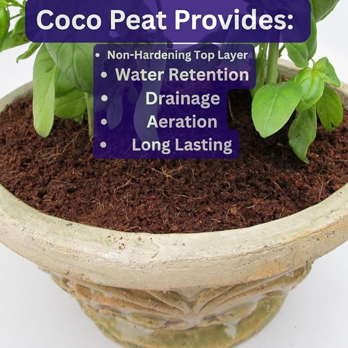 Super Moss (23277) Coco Peat Soil, Mini Bale (0.6 ft3)