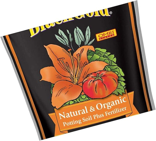 Sun Gro SUGRBG2 13020402 Black Gold Natural and Organic Soil, 2 Cubic Feet (Тhrее Pаck)