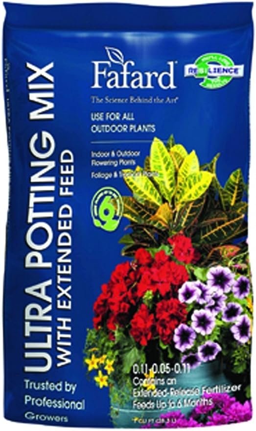 Fafard Ultra Potting Mix with Extended Feed, 1 CF Size: 1 CF