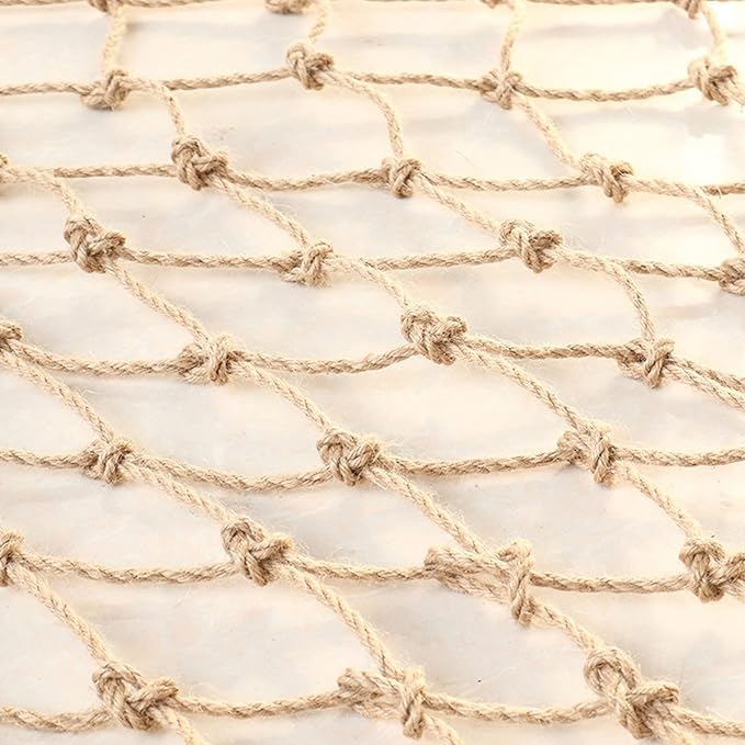 Garden Plant Climbing Net, Jute Plant Support Netting Jute Garden Netting for Plants Natural Garden Trellis Twine Net for Pea Bean Climbing Vegetable 79x197 in