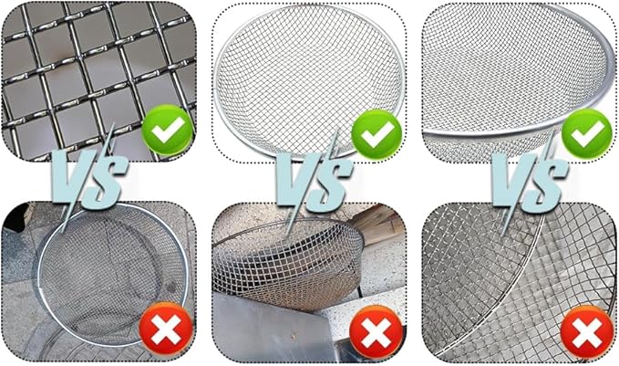 3/8 Inch Soil Sifter for Gardening, Rock Sifter for 5gallon,Compost Sifter Dirt Sifter,Captures Dirt Rocks Sawdust