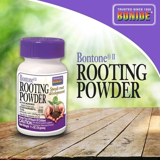 BND925 - Bontone II Rooting Powder, Hormone Root Fertilizer 1.25 Oz (Тwo Рack)