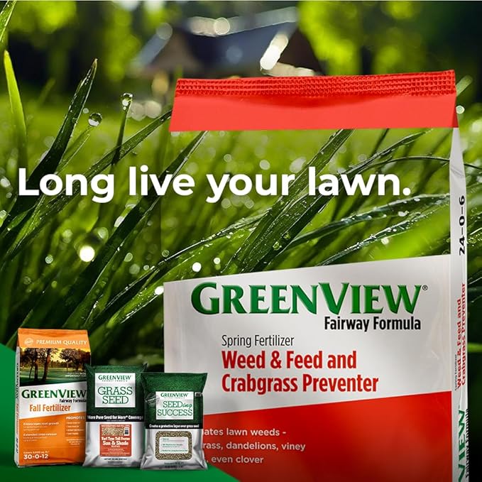GreenView Fairway Formula Spring Fertilizer Weed & Feed and Crabgrass Preventer
