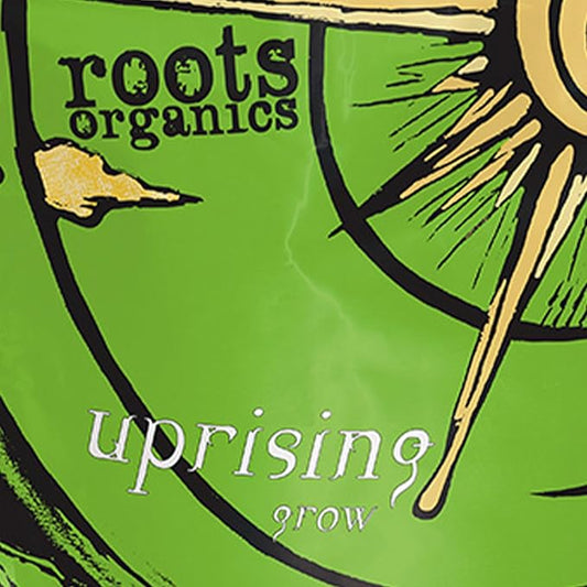 roots organics Uprising Grow, Organic Fertilizer with Beneficial Bacteria and Mycorrhizae, 6-1-2 NPK, 9 lb. ROUG9